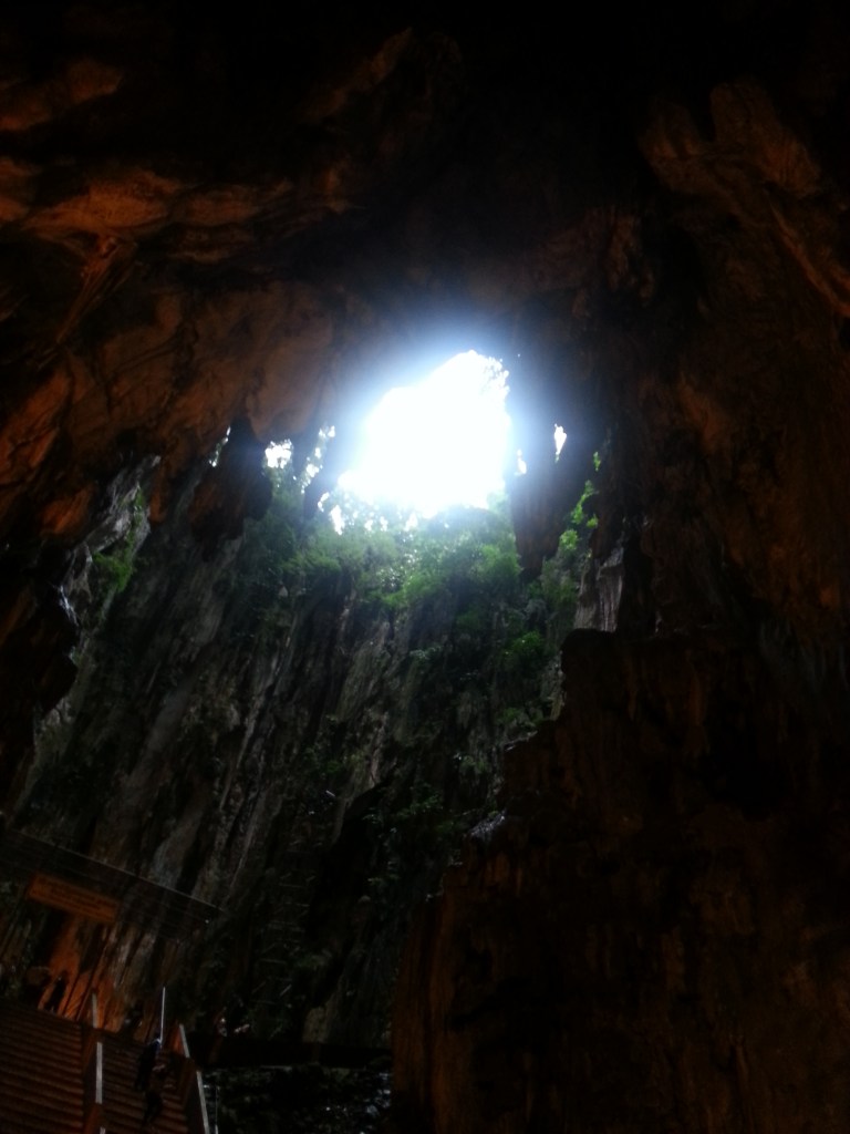 Light through the Caves