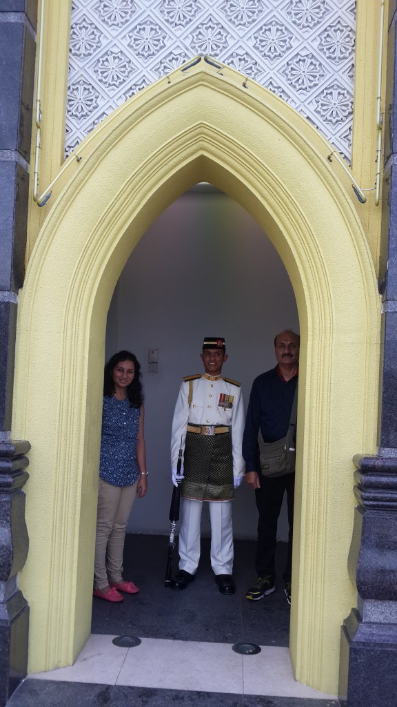 The pic with the Guard!