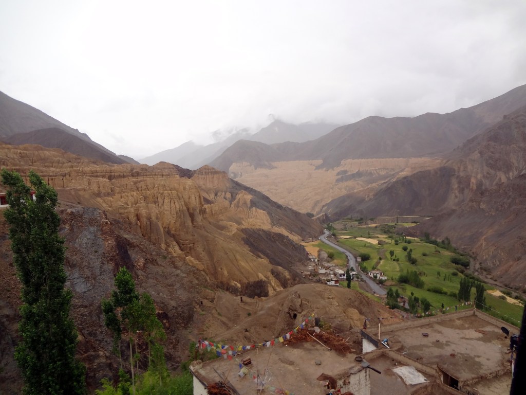 View from the Lamayur Monastry