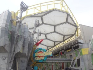 Sci-Fi city-Star Bot cafe